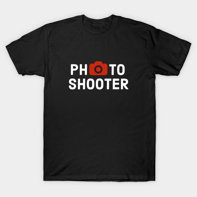 Photography typography design for all photographers by dmerchworld T-Shirt by dmerchworld